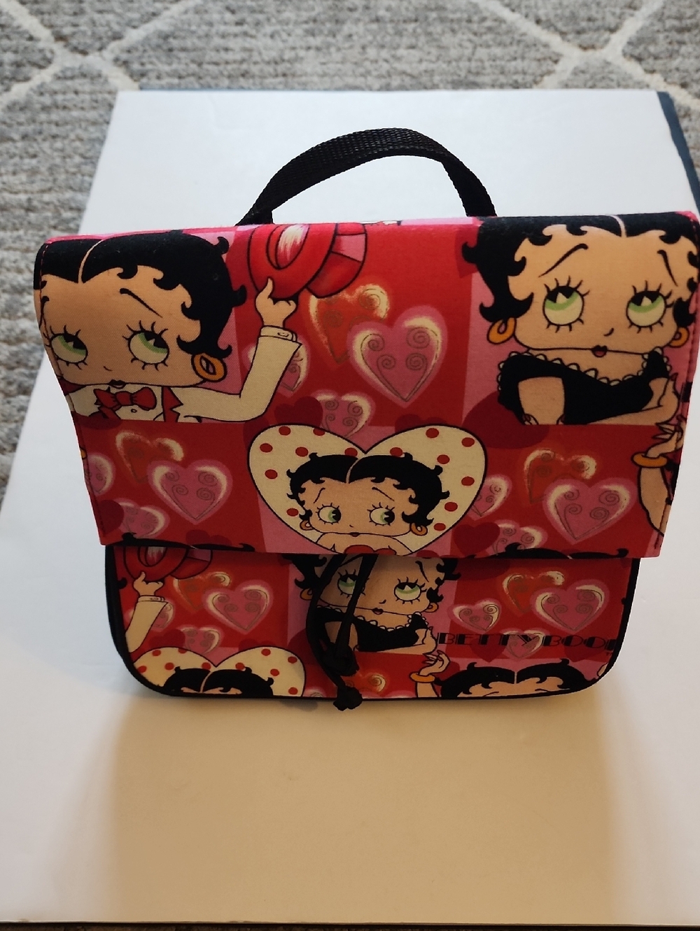 Betty Boop Drawstring Backpack. NWOT.